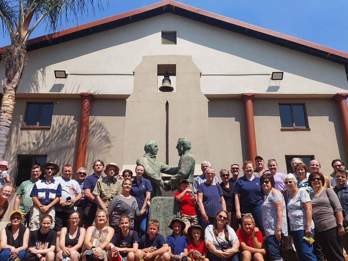 Groep by Paul Kruger Rustenburg-toer