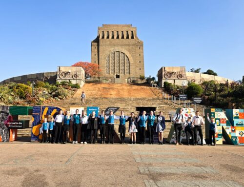 Orania CVO-skool besoek die Voortrekkermonument