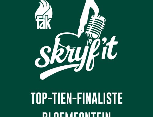 Leer ken FAK-Skryf’it se top-tien-finaliste uit Bloemfontein