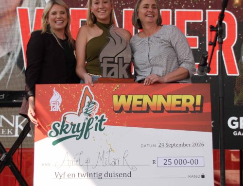 Ma en dogter gekroon as wenners van FAK-Skryf’it 2026